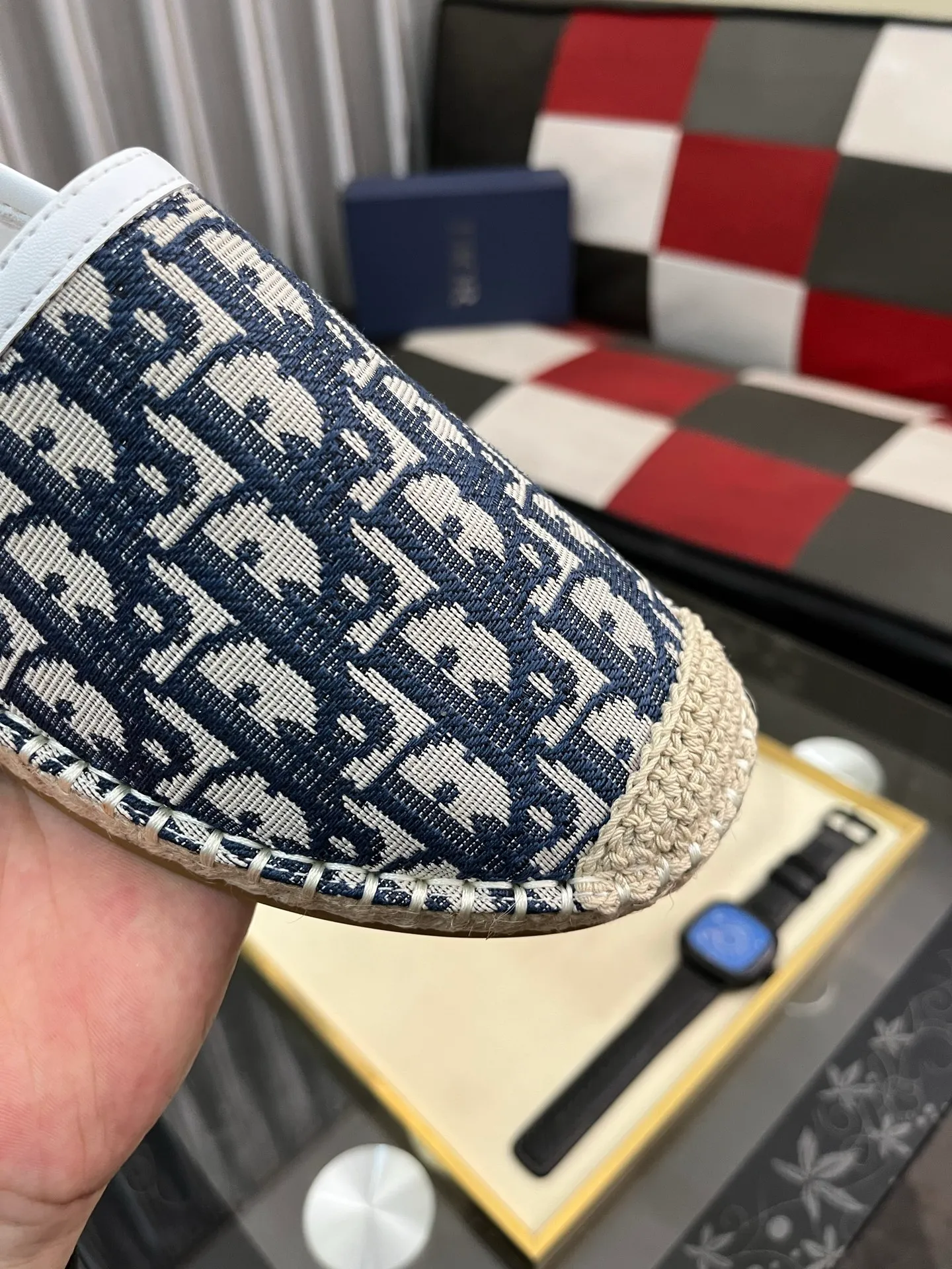 Men's shoes 💰400⌚️⌚️Dior men's latest slip-on Loaf casual fisherman's shoes ✔️The original version is available simultaneously at the counter and is a one-to-one replica🎩Material: Italian imported waterproof fabric, pure hand-pulled strings, raw rubber breathable outsole, lining breathable and comfortable lambskin, 100% comfortable density, original rubber outsole wear-resistant ✔️Code number: 38-44, you deserve it, (Note: 45 and 46 can be customized, non-refundable and non-exchangeable)